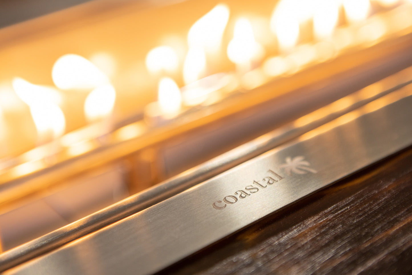 Bardsey Gas Firetable - Rustic