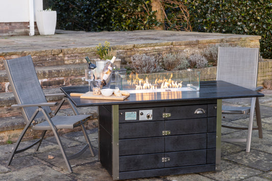 Sentosa Dining Table Gas Firetable (6-8 seater) - (One only)