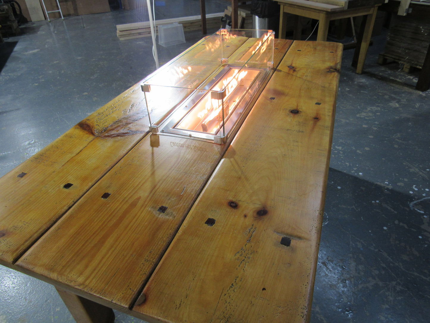 Dining Firetable (One Off) - 183x88cm